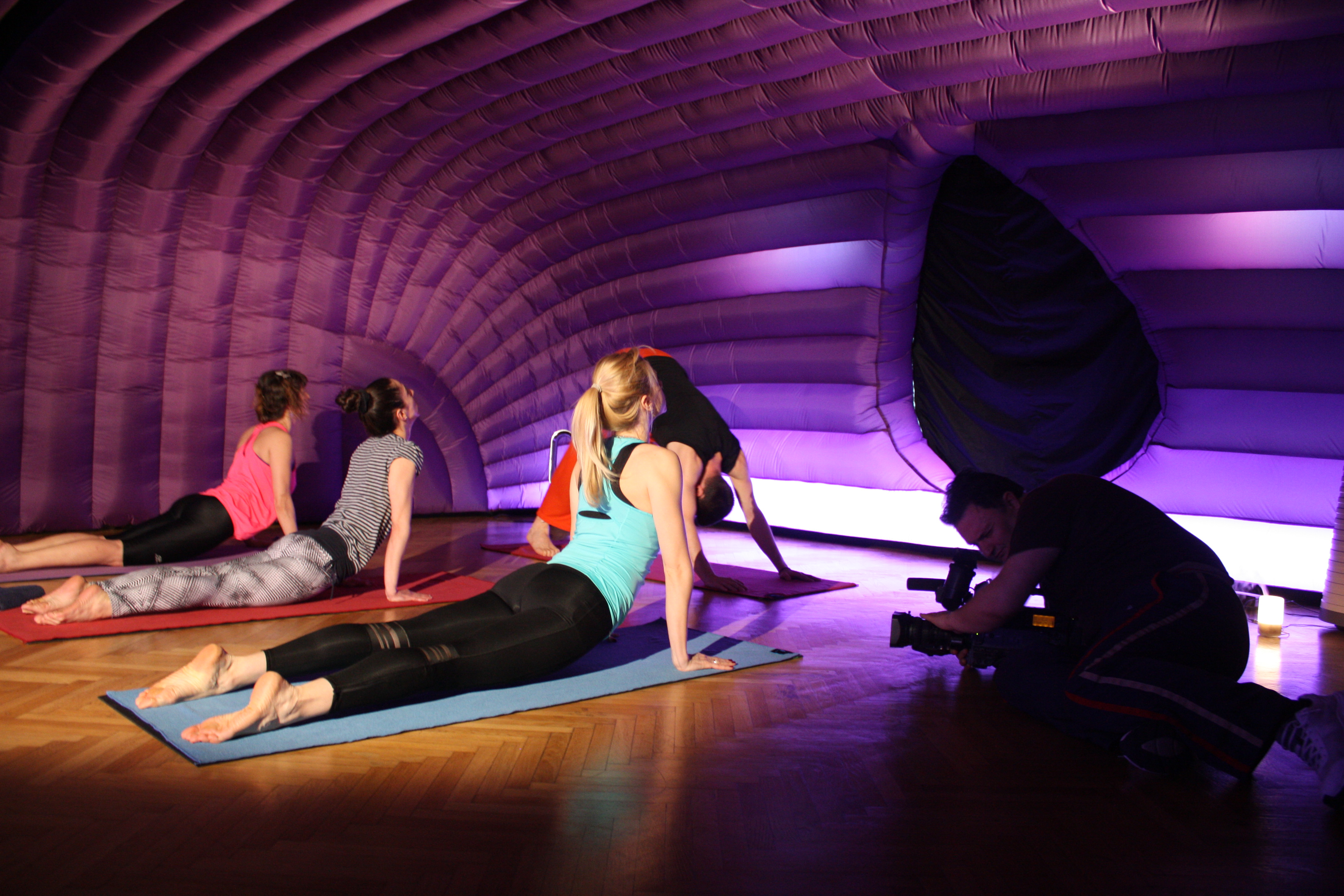 Yoga la temperatura inalta
