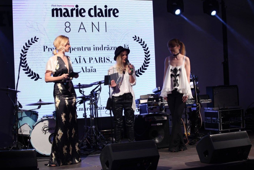 Am prezentat petrecerea Marie Claire!